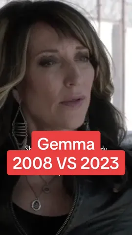Gemma „Katey Sagal“ compared 2008 VS 2023 🔥 Full Video with Jax, Opie & more on our YT channel 🚨 #sonsofanarchy #gemmateller #gemmatellervibes🖤 #kateysagal #tvshow 