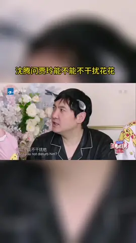 #王牌对王牌 沈腾问贾玲能不能不干扰花花