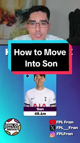 Should you bring in Heung Min Son for GW5 FPL23/24? #fpltips #fpltiktok #fplcommunity #fpltips #fantasypremierleague #fpl 