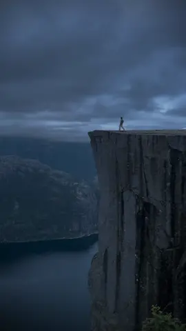 4:48am. Preikestolen, Norway.