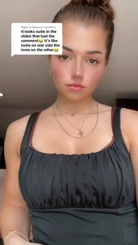 Replying to @bb4suzz I love me cute lil button ❤️ honestly I like it better than if it was an innie or outie