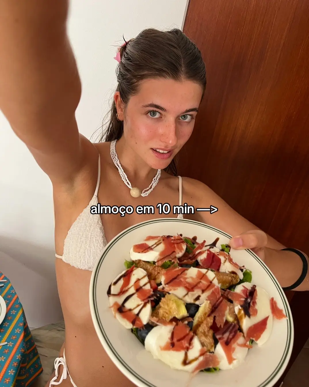 Fácil e deliiiii 🤤 #saladrecipe #almoco #makelunchwithme 
