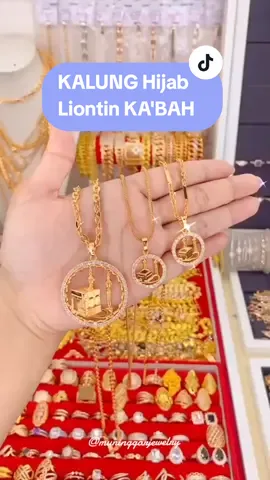 SET KALUNG HIJAB KA'BAH #kalunghijab #kalungkabah #fyp #kalungsetliontin #kalungislam 