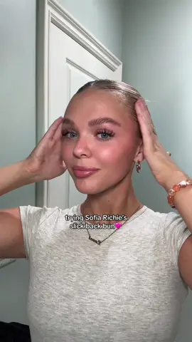 slay or nay? @Sofia Richie Grainge  #hair #hairstyle #hairtutorials #hairstylist #sofiarichie #sofiarichiehair #fyp #fypシ #foryou #foryoupage #slickback #slickbackbun 