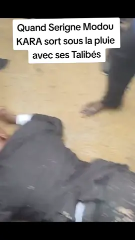Quand Serigne Modou KARA sort sous la pluie avec ses Talibés #serignemodoukara #touba #dakar 