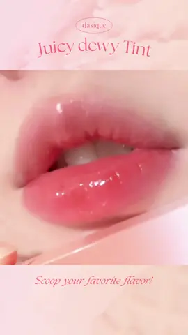 Give your lips that glow! Our Juicy Dewy Tint gives the perfect amount of shine while giving your lips subtle color. #dasique #liptint #liptintviral #kbeauty #kbeautymakeup #kbeautyliptint #strawberrymakeup