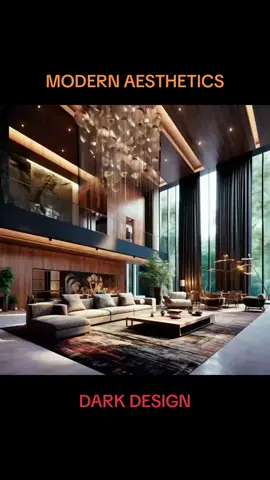 A modern dark interior luxury design living room with an open space concept, combining sleek contemporary aesthetics with sumptuous materials and dramatic lighting for an indulgent style desgin by @artin.one . . . #darkdesign #homedecor #interiordesign #luxuryliving #modernhome #openspace #darkinteriors #contemporarystyle #elegantliving #interiorinspiration #decorgoals #stylishhomes #designerliving #opulentspaces #sleekinteriors #homeluxury #interiorgoals #highenddesign #sophisticatedliving #interiordecor #interiorenvy #luxuryhome #glamourousspaces #dreamhome #darkpalette #designinspo #modernluxury #designerhome #luxe