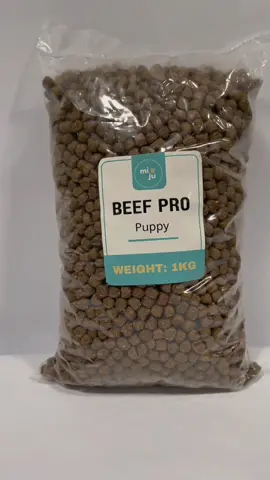 #beefpro 🐶 A high protein, high energy and highly digestible beef meal based dry dog food in an easy to chew, bite size form. Because of the highly digestible formula, even the most demanding nutritional requirements can be met by feeding less than other commercial dog foods. #mijupetstore #beefproadult #beefpropuppy #dogfood #repackeddogfood
