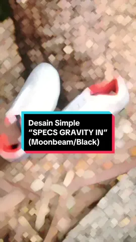 Desain Simple Sepatu SPECS GRAVITY IN Moonbeam / Black✨ Membuat sepatu ini menjadi beda dari yang lain 💯 #indobootcustom #specs #specsindonesia #fyp #fypシ 