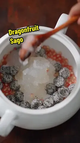 Dragon fruit sago #wildcookbook 