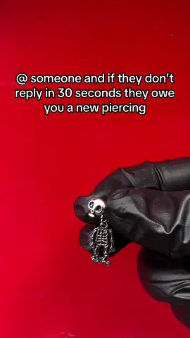 I mean its the rules 👀 #bodyjewellery #earrings #tagsomeone 