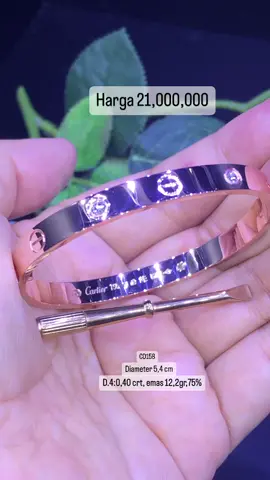 Gelang berlian Cart*er obeng #fyp #perhiasan #srdiamond #berlian #fypシ 