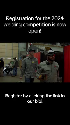 Registration is now open for the 2024 welding competition! #BeElite #weldernation #welder #weldingtiktok #tigwelding #weldingschool #welding #weldtok #travelingwelder #stickwelder #pipewelding #trades #tradeschool #bluecollar #weldtest #weldingcompetition 