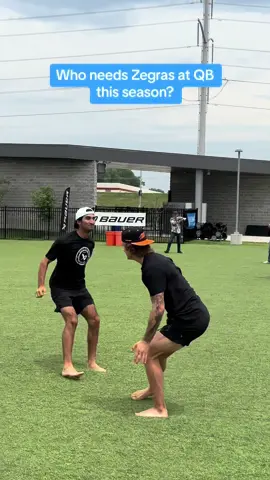 What hockey player would make the best addition to your fantasy football team? #teambauer #nfl #trevorzegras #jackhughes #mattybeniers 