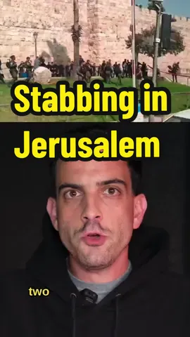 A 17-year-old Palestinian stabbed two Israelis in Jerusalem this afternoon #News #Israel #Palestine #Jerusalem 