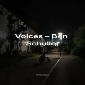 Voices – Ben Schuller #traducao #lyric #traducaodemusica #edits #musica #fy #fypシ 