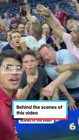 @Carlos Alcaraz 🧠❤️🥚🥚 tengo el detras de las escenas de tu video. Mira 👀. #carlitosalcaraz #carlosalcaraz #USOpen #usopentennis #TennisDreams #usopentennis2023 