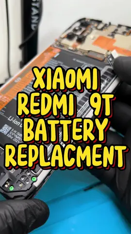 Redmi 9T batteri kembung tukar batteri baru👌 #zackshop92 #phonerepair #tiktokmalaysia #fypage #xyzbca #smartphonetiktok #batteryreplacement #redmi #xiaomi #redmi9t 