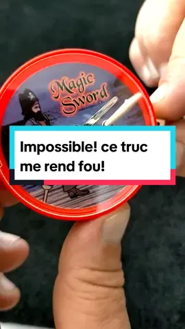 Magic Sword! cette illusion est dingue! #magicsword #illusions #magie #cestpas_posssible #funny #toy #toys #magicswordtrick #magicanimation 