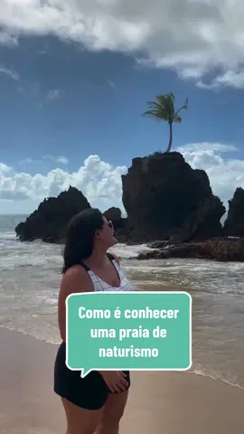Como é conhecer essa praia conhecida mundialmente? Você tem curiosidade de conhecer uma praia assim também? #paraiba #tambaba #praiatambaba #naturismo #praianaturista 