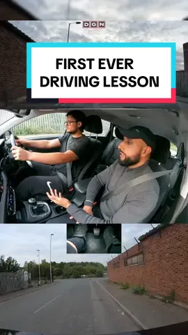 A LOT TO TAKE IN WHEN IT’S YOUR FIRST TIME #firstdrivinglesson 