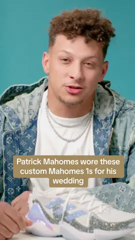 #patrickmahomes designed these Mahomes 1s for his wedding day  #chiefs #nfl #kickoff2023 #kickoff2023🔥 #mahomes #patmahomes #gq10essentials 