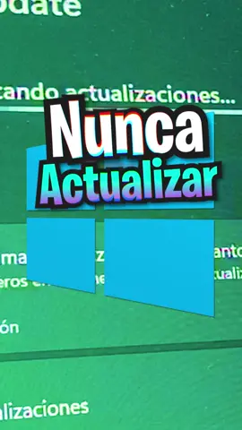 No Actualizar Windows #Windows #windowsupdate #actualizacioneswindows