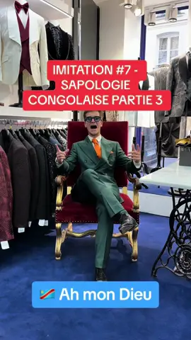 #fyp #pourtoi #imitation #sapologie #mundele #humour #congo @Del Papo Couture Paris 