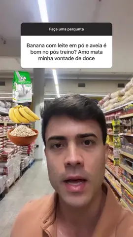 #dieta #nutricao #emagrecimento #joaomuzzy #bananacomleite #aveia 