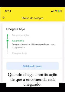 Quem mais fica assim ansiosa?? 😂  #lojaderoupas #emprendedor #empreendedorismo #entregas #mercadolivre #correios #encomenda #lojaderoupasfemininas #mulheresempoderadas 