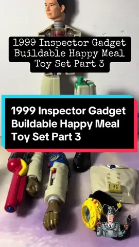 3 down 5 to go!! #inspectorgadget #happymealtoy #90skids #retrotoys #90smemories #memoryunlocked #childhoodnostalgia 