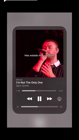 Respuesta a @adolfotkd Im not the only one -Sam Smith #samsmith #imnottgeonlyone #ex #fyp 