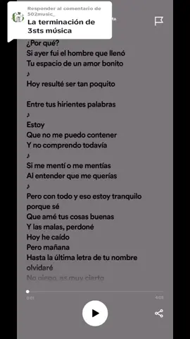 Respuesta a @502music_ 