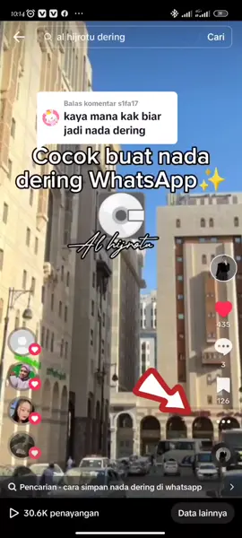 Membalas @s1fa17 Tutor download soundnya tiktok,, emang secandu itu buat nada dering😍 #alhijrotu #nadaderingwhatssapp #soundvirall 