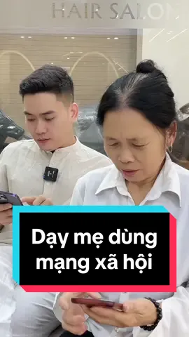 Lần đầu mẹ dùng mạng xã hội và cái kết! #theanh28 #1900hairsalon #hientoc #hiếntóc #goclamdep #BeautyTok 
