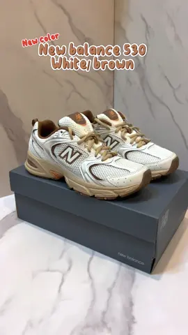 Wow New balance 530 new color 🤎🤍#leblancofficial #fy #khmertiktok #viral #foryou #newbalance530 