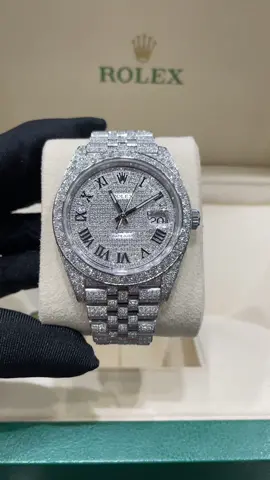A little ICE ❄️💎 Diamond DateJust 41mm #rolex #datejust #watch #diamonds #rolexwatch #fyp #watches #bling #icedout #luxury #europe #Summer #bondi #sydney #watchexchange #viral #fyp #watchesoftiktok 
