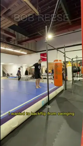 Backflip Off A Punching Bag!
