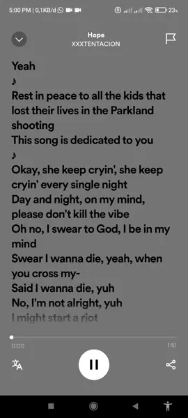 #hope#xxxtentacion #liriklagu #FYP