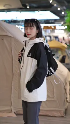 Áo Khoác Gió Ngoài Trời 1 Lớp Cho Nam và Nữ. #cameljacket #áokhoácgió #camelcrown 