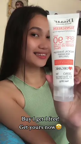 Disaar sunscreen SPF90 PA+++ is a game-charger! This sunscreen provides serious sun protection and is excellent at shielding against UVA rays. It’s lighweight, non-greasy, and perfect for daily use. Get ready to enjoy the sun without worrying! ⛅️✨ @Disaar.ph01.skincare @Disaar.ph02.whitening  #disaarsunscreen #disaar #ugcphilippines #ugc #sunscreen #sunscreenreview #fyp 