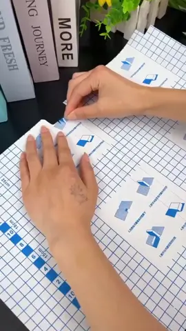 Set 10 Tờ Decal Bọc Sách Vở A4 cho bé Tặng 10 nhãn vở Chống Nước, Chống rách