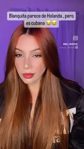 De Holanda solo el color de la piel 😂 #viral #viralvideo #viraltiktok #tiktok #cuba #cubanas 
