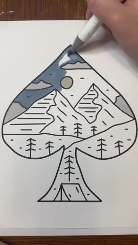 ♠️ #colouring #adultcolouring #colourwithme #relax #satisfying #satisfyingcolouring #asmr #asmrsounds #colouringasmr #colourtherapy #therapy #colouringbook #minimalcolouring #simplecolouring #calm 