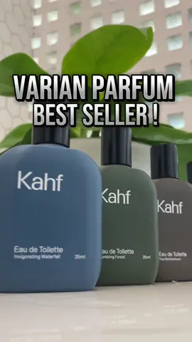 Varian parfum kahf, silahkan pilih sesuai dengan seleramu bro 😎 #kahf #parfumcowok #parfumkahf #parfumkahfviral #kahfparfume #kahfedt #parfumbestseller #parfumviral 