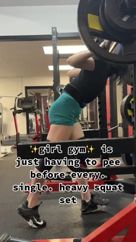 and if you dont, you spend the whole set regretting it #GymTok #gymprobs #powerlifterprobs 