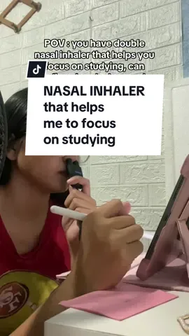LITERAL NA IWAS ANTOK TALAGA! hindi ko naman alam na eto lang pala makakatulong saakin para makapagfucos , sobrang napaacalm niya buong system ko😭❤️ #nasalinhaler #nasalinhalerswithessentialoil #nasalinhalers #nasalinhalerstick #nasalhole #doubleholeinhaler #chayiesfinds #dbfinds #livercleanse #inhalers #tiktokshop #yellowbag #yellowbasket #tiktokbudolfinds #budolfinds 