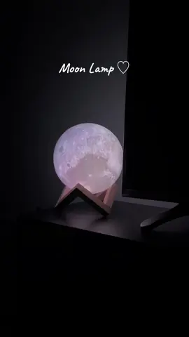 3D Rechargeable Moon Lamp 🤍  #fyp #fypシ #foryou #foryoupage #lamp #moonlampled #nightlamp 