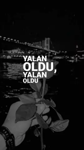 Alişan Yalan Oldu Yalan oldu, yalan oldu Dilin bana tuzak oldu Beni yıktın yıktın zalim Herşeyimdin elin oldun (Yalan oldu yalan oldu) #alişan #yalanoldu #viralllllllllll #virallllllllll #siyahbeyazask #storylik 