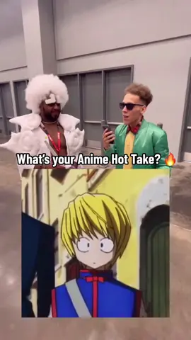 What’s your Anime Hot Take? 🔥 #jiggyboog #ohyeahitsjiggy #anime #animeboog #dreamcon #dreamcon2023 #onepiece #fairytail #myheroacademia 